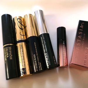 5Pcs Estée Lauder/Lancome/ABH/Clinique Mascara Sam